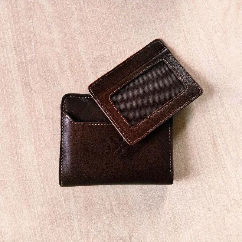 Premium Leather Wallet for Men with Detachable Card Holder